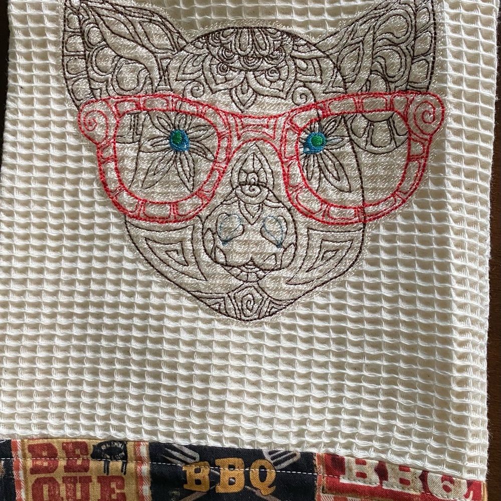 Embroidered Towel - Picture 4 of 4